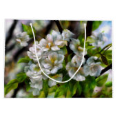 Grand Sac Cadeau Fleurs d'Apple (Dos)