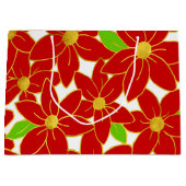 Grand Sac Cadeau Fleurs de vacances 2 (Devant)