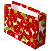 Grand Sac Cadeau Fleurs de vacances 2 (Devant Angle)