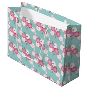 Grand Sac Cadeau Fleurs japonaises de cerises
