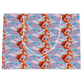 Grand Sac Cadeau Floraison (Devant)
