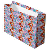 Grand Sac Cadeau Floraison (Devant Angle)