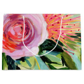 Grand Sac Cadeau Floral I (Devant)