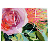 Grand Sac Cadeau Floral I (Dos)