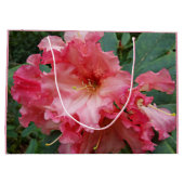Grand Sac Cadeau Floral rose Rhododendron (Dos)