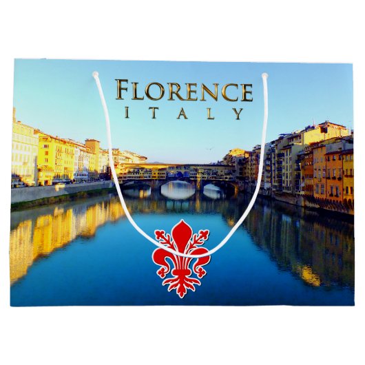 Grand Sac Cadeau Florence - Ponte Vecchio (Dos)