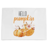 Grand Sac Cadeau Flowers (Devant)