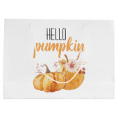 Grand Sac Cadeau Flowers (Dos)