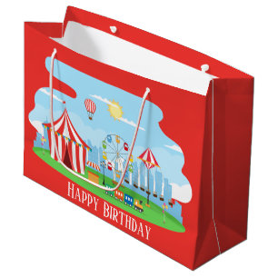 Grand Sac Cadeau Foire du Carnaval cool