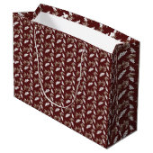 Grand Sac Cadeau Folhas de Outono (Dos Angle)