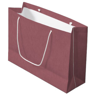 Grand Sac Cadeau Fond texturé mauve visuel calme et simple