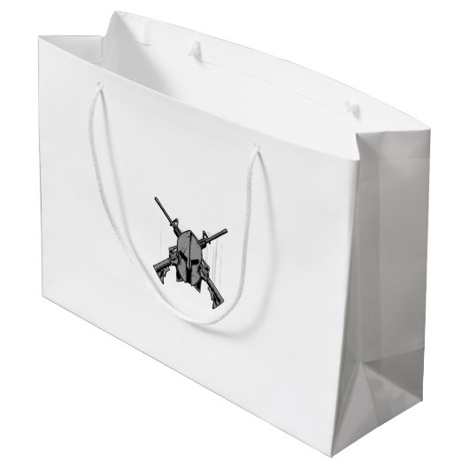 Grand Sac Cadeau Force militaire Force militaire (Dos Angle)