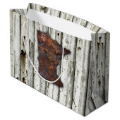 Grand Sac Cadeau Forme rustée du Minnesota (Dos Angle)