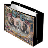 Grand Sac Cadeau Fr3d3rick Bailey Douglass avec Black Abolitionnist (Devant Angle)