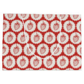 Grand Sac Cadeau Fraise (Dos)