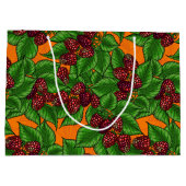 Grand Sac Cadeau Framboise (Dos)