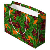 Grand Sac Cadeau Framboise (Dos Angle)