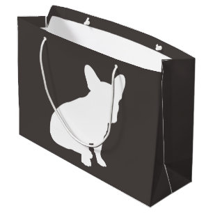 Grand Sac Cadeau French Bulldog Theme Party - Baby shower neutre