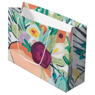 Grand Sac Cadeau Fréviste Floral II