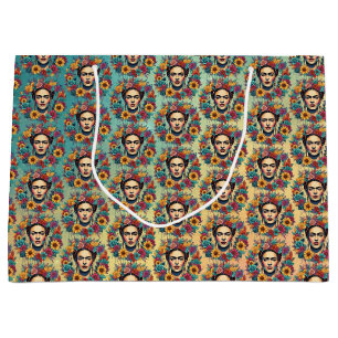 Grand Sac Cadeau Frida Kahlo