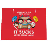 Grand Sac Cadeau FRIENDS™ | Bienvenue dans le monde réel Chibi (Devant)