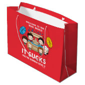 Grand Sac Cadeau FRIENDS™ | Bienvenue dans le monde réel Chibi (Dos Angle)