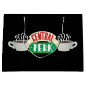 Grand Sac Cadeau FRIENDS™ | Logo Central Perk (Devant)