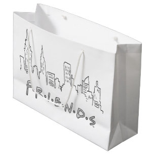 Grand Sac Cadeau FRIENDS™   Silhouette de New York