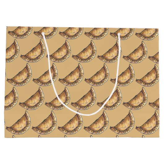 Grand Sac Cadeau Fromage de boeuf Empanadas Amérique latine Pâtisse (Dos)