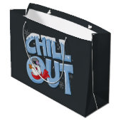 Grand Sac Cadeau Frosty the Snowman™ | Refroidissement (Dos Angle)