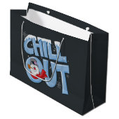 Grand Sac Cadeau Frosty the Snowman™ | Refroidissement (Devant Angle)