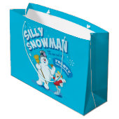Grand Sac Cadeau Frosty the Snowman™ | "Silly Snowman" (Dos Angle)