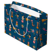 Fun Circus Party Actes Cartographie Motif Blue Kid