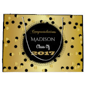 Grand Sac Cadeau Fun & Elegant 2017 Graduation (Dos)