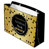 Grand Sac Cadeau Fun & Elegant 2017 Graduation (Dos Angle)