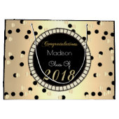 Grand Sac Cadeau Fun & Elegant 2018 Graduation (Dos)