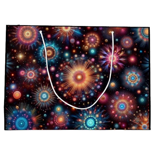 Grand Sac Cadeau Fun Fireworks (Dos)