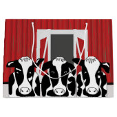 Grand Sac Cadeau Funky Three Cow LGB (Devant)