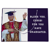 Grand Sac Cadeau Funny Catholic School Graduation (Devant)