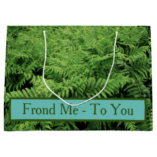 Grand Sac Cadeau Funny Fern