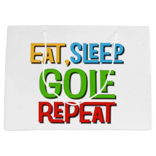 Grand Sac Cadeau Funny Golf Joke Golfer 