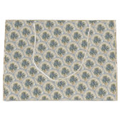 Grand Sac Cadeau G Bureau de création Fleur bleue (Devant)