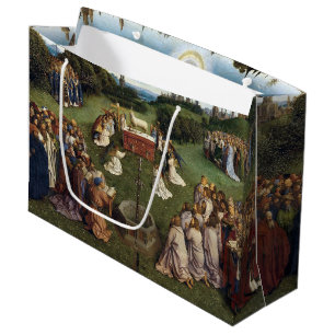 Grand Sac Cadeau Gand Altarpiece (détail), Van Eyck Brothers Large