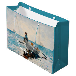 Grand Sac Cadeau Garçons Dans Un Dory (1880) Par Winslow Homer