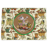 Grand Sac Cadeau Gardener vintage (Devant)