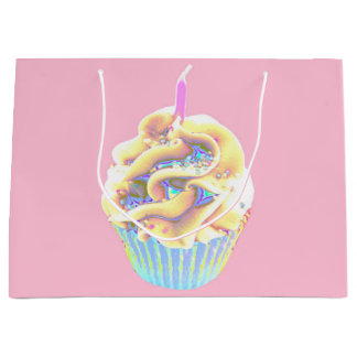 Grand Sac Cadeau Gâteau pour célébrer