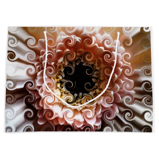 GRAND SAC CADEAU GERBERA FLOWER (Devant)