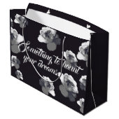 Grand Sac Cadeau Ghost Rose Haunted Dreams Halloween (Dos Angle)