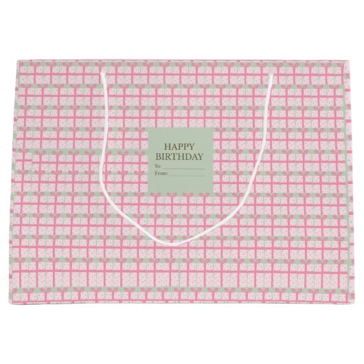 Grand Sac Cadeau Gift Bag (Devant)