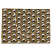 Grand Sac Cadeau Gingerbread Man- Coco (Dos)